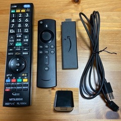 【お取引中】三菱REAL40型 Fire TV Stick付きの画像