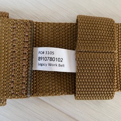 【carhartt】作業用ベルトの画像