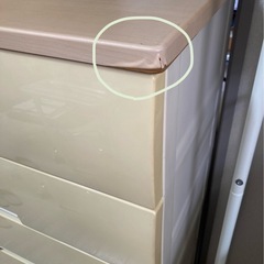 fitsの5段チェストの画像