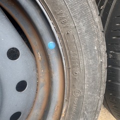タント　155/65/14 タイヤホイールの画像