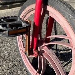 大人用一輪車の画像