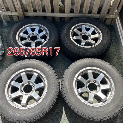 スタッドレス　プラド等にに