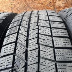 バリ山　DUNLOP ダンロップ　WM03 185/60R15 スタッドレス　タイヤ　2020年製　15インチの画像