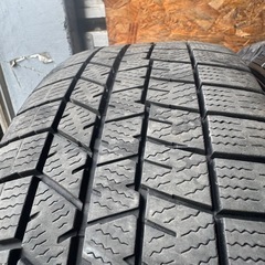 バリ山　DUNLOP ダンロップ　WM03 185/60R15 スタッドレス　タイヤ　2020年製　15インチの画像