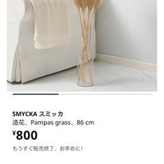花瓶とスミッカの画像
