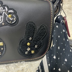 【未使用級】COACH × Disney コラボ　ショルダーバッグ　ミッキーの画像