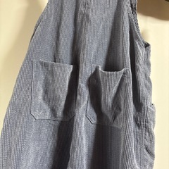 お取引中です☆新品タグ付き❁⃘*.ﾟ淡いブルーが可愛いオールインワン4Lの画像