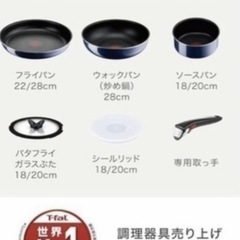 T-falフライパン鍋、バスマット珪藻土せっとの画像