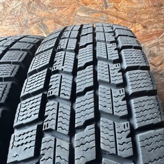バリ山　GOODYEAR ICENAVI 7 155/65R13 スタッドレス　タイヤ　2021年製　13インチの画像