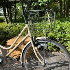 26インチ中古自転車  3段変則Hoップスオリジナル の画像