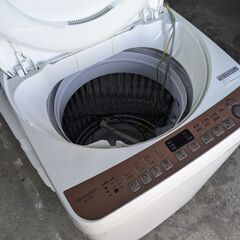 2020年製シャープ7K洗濯機の画像