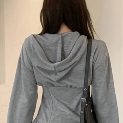 パーカー グレー 新品  の画像