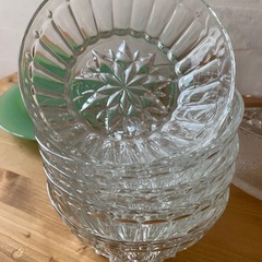 ガラス　レトロ器の画像