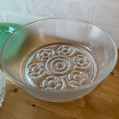 ガラス　レトロ器の画像
