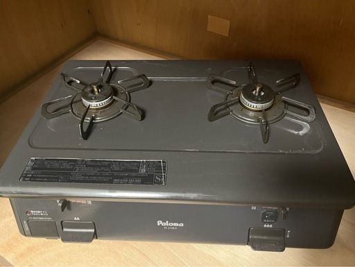 値下げしました　?【美品】パロマ ガステーブル PA-210B-1R ? 使用1年未満・プロパンガス用・傷なし ?