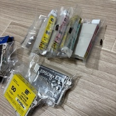 EPSON プリンターインクカートリッジ　IC6CL50互換　半端品の画像