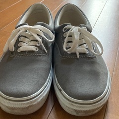 美品　VANS ERA ローカットスニーカー チャコール 26cmの画像