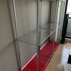 【美品】インテリアラック2台（タイヤ付）の画像