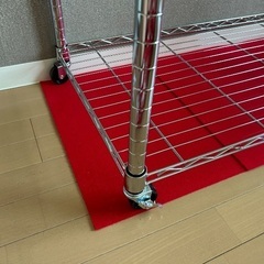 【美品】インテリアラック2台（タイヤ付）の画像