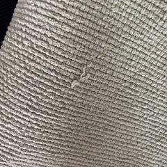 【短期間使用】ニトリ コットンラグ プレーンi グリーン 緑の画像