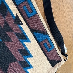 タグ付き！ヒッピー風ショルダーバックの画像