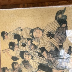 野球　パズル　額　インテリア　完成品の画像