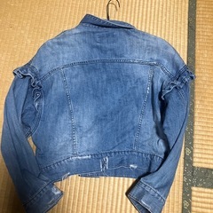 PEACE ダメージデニムジャケットの画像