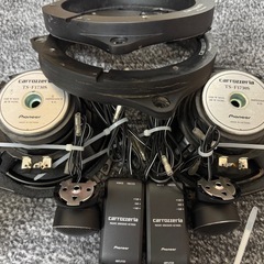 カロッツェリア TS-F1730S HA36S アルトワークス carrozzeria バッフル付きの画像