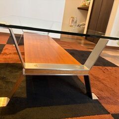 Landscape Productのコーヒーテーブル（一部キズあり）の画像