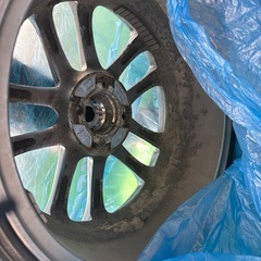 Weds Krenze ホイール4穴 PCD100 4本 2本タイヤ使えます の画像