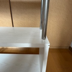 棚 ラック ホワイトの画像