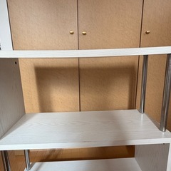 棚 ラック ホワイトの画像
