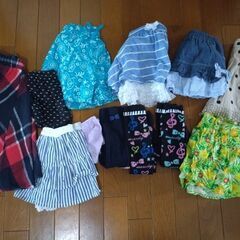 子供服　女児　110〜120　24着、靴下5足の画像