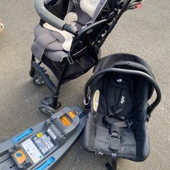 ベビーカー　チャイルドシート　セット売り　joie Aprica isofixの画像