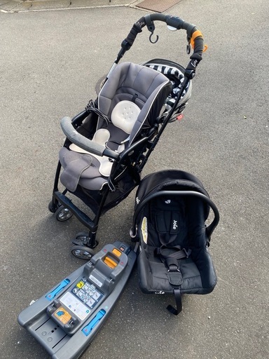 ベビーカー　チャイルドシート　セット売り　joie Aprica isofix