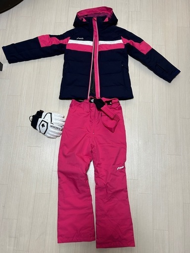 女の子　スキーセット