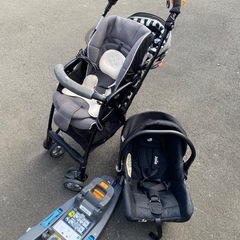ベビーカー　チャイルドシート　セット売り　joie Aprica isofixの画像