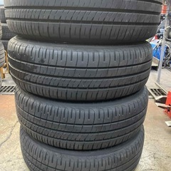 185/65r15ダンロップ31週22年製とアルミホイール4本の画像
