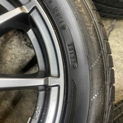 185/65r15ダンロップ31週22年製とアルミホイール4本の画像