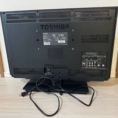 TOSHIBA テレビ　26インチ　11年製　の画像
