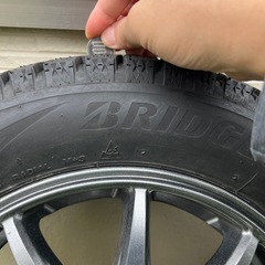 スタッドレス 155/65R13 ブリザック VRX2 4本の画像