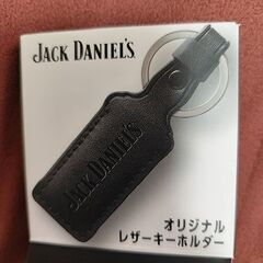 Jack Daniel's オリジナルレザーキーホルダーの画像