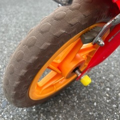 　子ども　舵取り　 アンパンマン　自転車 の画像
