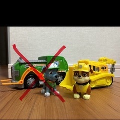 パウ・パトロール ベーシックビークル(フィギュア付き) ラブル パワーブルドーザ―の画像