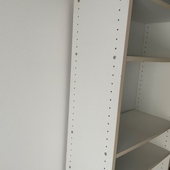 本棚 白の画像