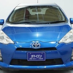 【自社ローン対象】トヨタ アクア 　Ｇ　□HV/91000km□の画像