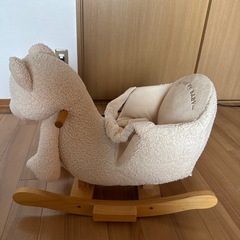 クマさんのもくば木馬の画像