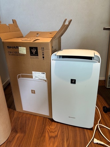SHARP　除湿機　SHARP｜シャープ  CM-L100-W