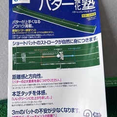 パッティング練習マット 3mの画像