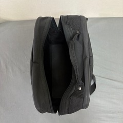 再値下げ　ビンテージ　ブラック横型バッグ 収納力抜群の画像